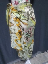 RAJ MARCY PRINTED PAREO SCARF