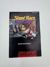 STUNT RACE FX Instruction Booklet 1994 Super Nintendo SNES