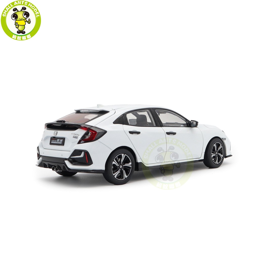 ホンダ CIVIC ミニカー ホワイト1/18 1/18 Honda CIVIC 10th Generation 2019 Hatchback White