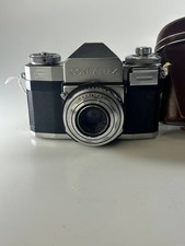 UNTESTED AS-IS: Zeiss Ikon Contaflex II 35mm SLR Camera - Tessar 45mm f/2.8 - w/