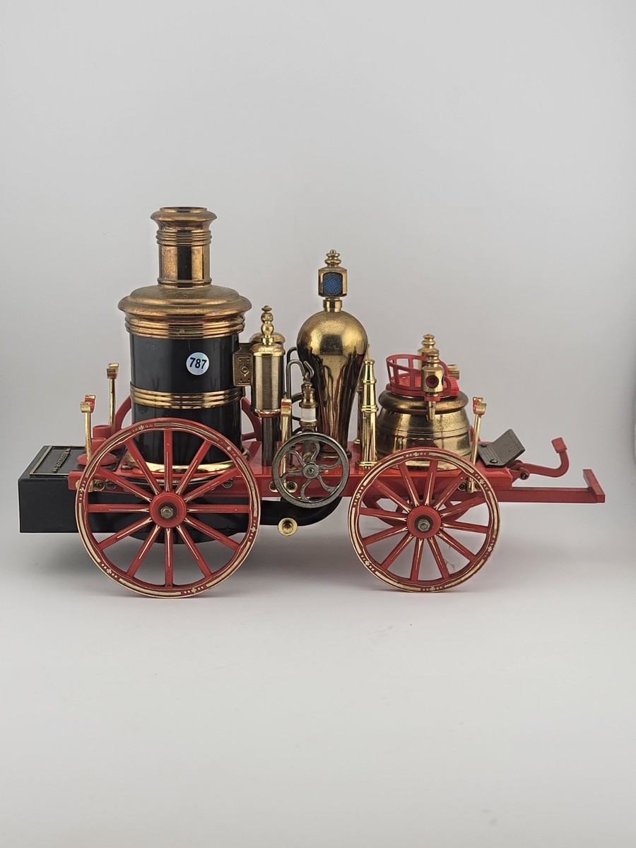 THE MISSISSIPPI 1869 RED STEAM ENGINE FIRE WAGON RADIO WACO JAPAN