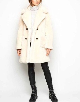 Zara fur teddy coat