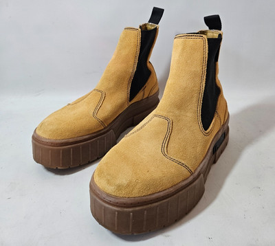 Puma Mayze Damen Chelsea Wildleder Boots, Taffy/Schwarz, Größe UK 5, EU 38, US 7,5