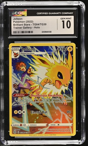 Jolteon graded CGC 10 for sale on eBay