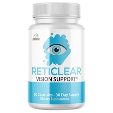 Reticlear- Eye Support with Lutein- 60 Capsules