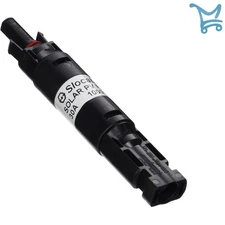 Waterproof 30A In-Line Fuse Holder for Solar Panel DC Applications