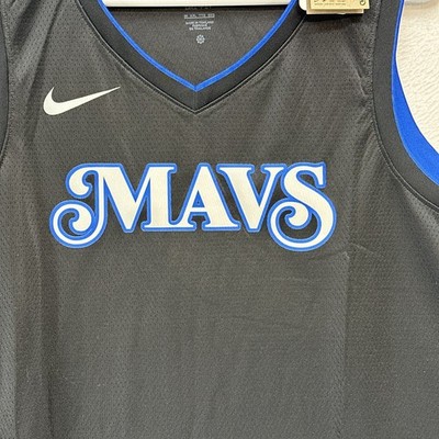 Dallas Mavericks Nike Authentic Blank City Edition Nike Jersey