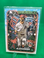 2024 Topps Holiday #H69 Blaze Alexander (RC)