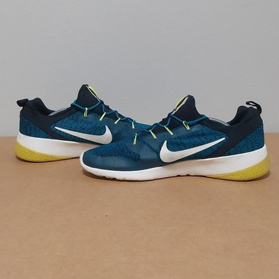 Nike CK Racer Mens Running Training Shoes 916780-400 Black White Aqua  Size 12