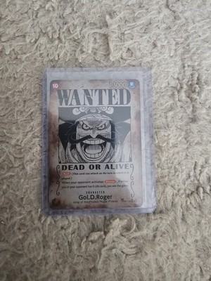One Piece TCG Karte Gol.D.Roger (OP09-118) Wanted SP Englisch
