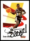 1991-92 SkyBox #256 Sean Elliott Signed Card Auto IP