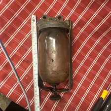 AC DELCO GLASS BOWL FUEL FILTER : USED possible  classic Jaguar or lorry/ bus 