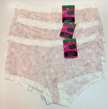 NWT 3 Maidenform Boyshort Panties 40760 Fabulous Fit Size 7/L
