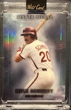 2026 Wild Card Matte Metal - Mike Schmidt  - 1/1   Philadelphia Phillies