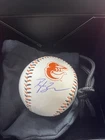 Dylan Beavers Signed Baltimore Orioles Logo Baseball Fanatics Under Wraps Auto