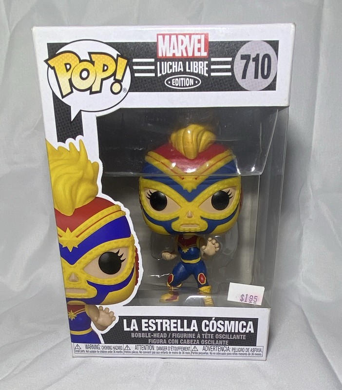 Funko Pop! Vinyl Marvel Lucha Libre La Estrella Cósmica #710 Bobble-Head