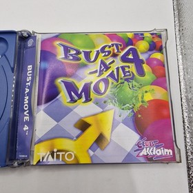 Bust A Move 4 Sega Dreamcast Juego UK PAL Completo CIB Retro Puzzle Bobble 4 En muy buena condici&oacute;n