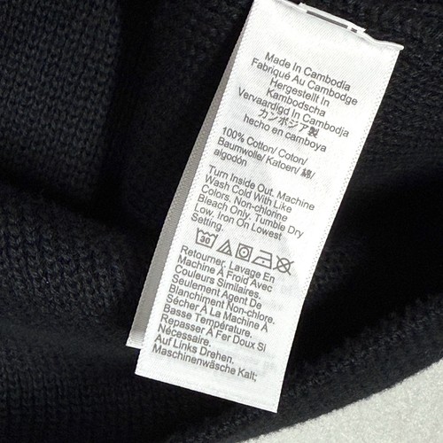J CREW Sweater Womens Large Cotton Lady Jacket Cardigan Black Gold Button 2024 - Picture 12 of 13