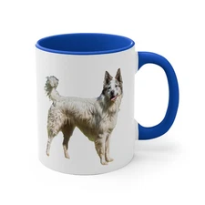 Pyrenean Shepherd 11oz Ceramic Accent Mug