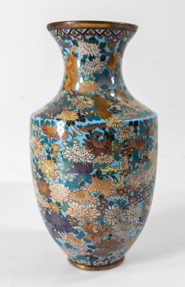 景泰蓝日本花瓶1850-1899 | eBay