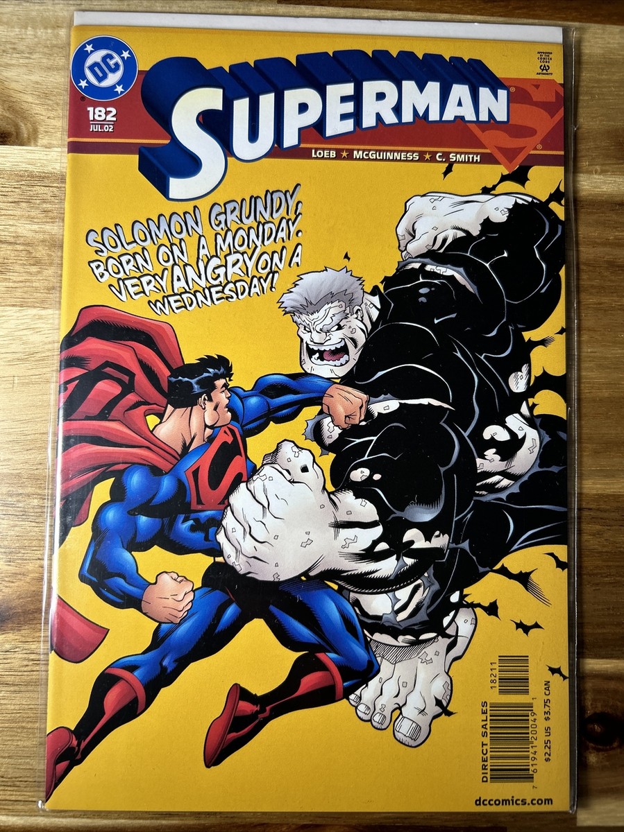 Superman Comics Lot 9 No. 182-190 VF/NM Bagged & Boarded Vintage