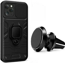 Case Cover Magnet+Car Holder for Realme C11/C21/C21y/C2