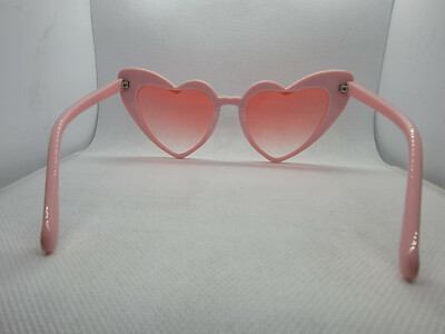 J.Crew Heart Accent UV Protective Sunglasses, Pink Pink HEART Shaped Clout 5716 Sunglasses Cat Eye Mod Retro  main image 2