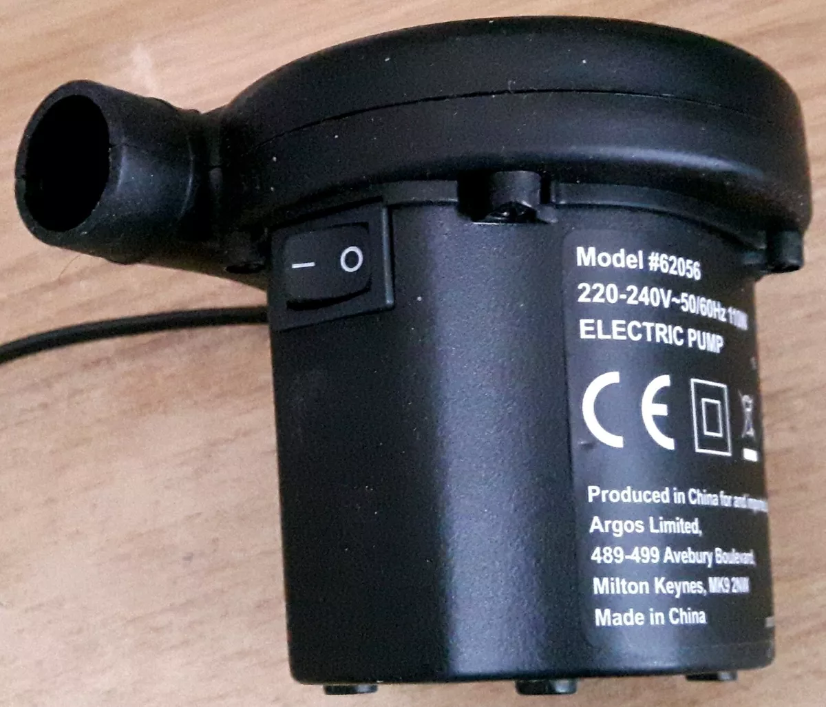 Argos 2024 tire pump