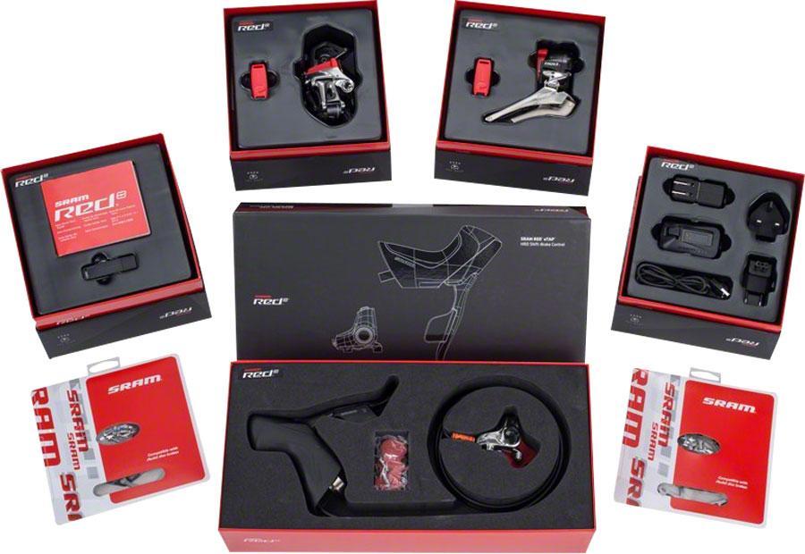 NEW SRAM Red eTap HRD Group Hydraulic Post Mount Disc Brakes Wifli Groupset NEW SRAM Red eTap HRD Group Hydraulic Post Mount Disc Brakes Wifli Groupset
