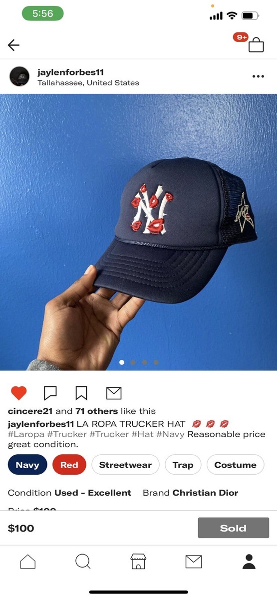 yankees hat with kisses