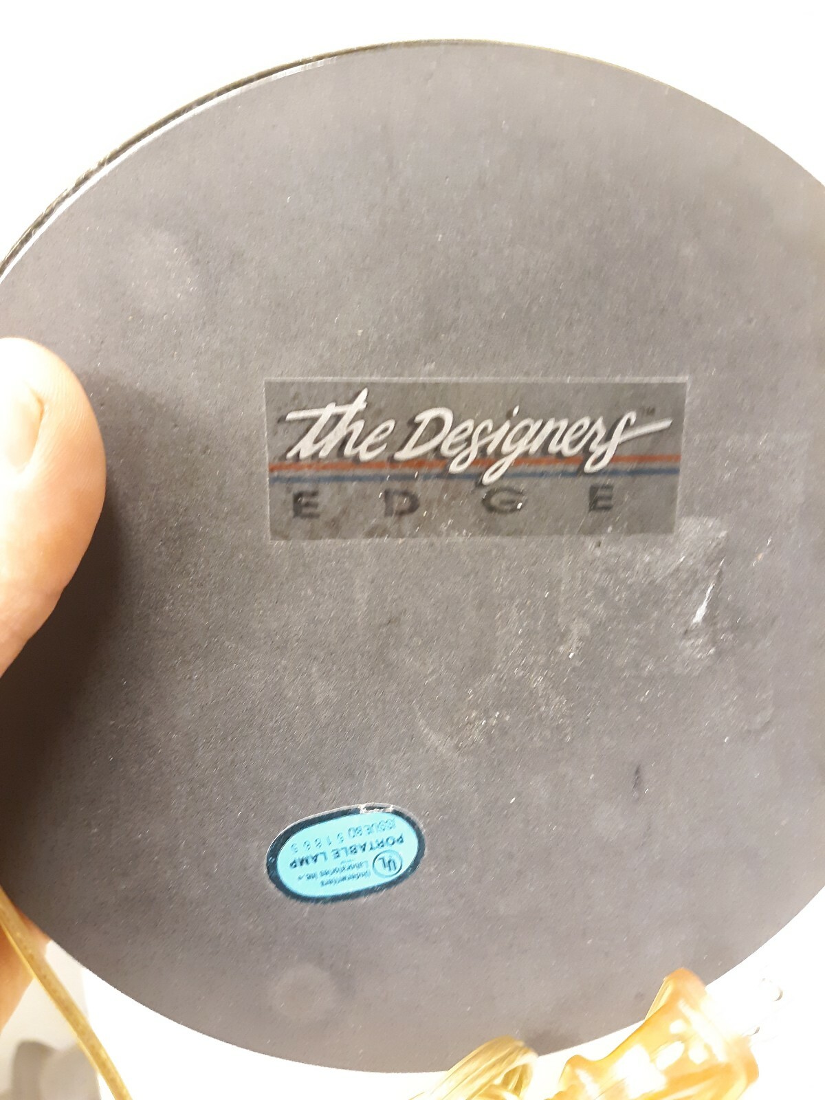 VINTAGE MID-CENTURY MODERN MODERNIST ATOMIC TABLE LAMP THE DESIGNERS EDGE DIMMER