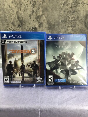 The Division 2 and Destiny 2 PS4 Game Bundle  