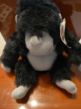 1998 Coke Collectible Gorilla w/ Coca-Cola Bottle Plush Play-By-Play Tag
