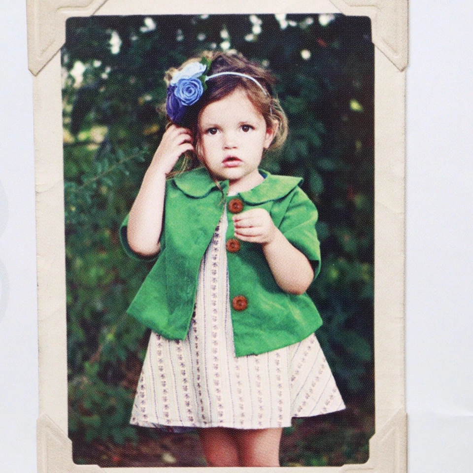 Violette Field Threads Retro Reversible Jacket Molly Pattern Sz 12m-10 yrs UNCUT - Image 2 of 4