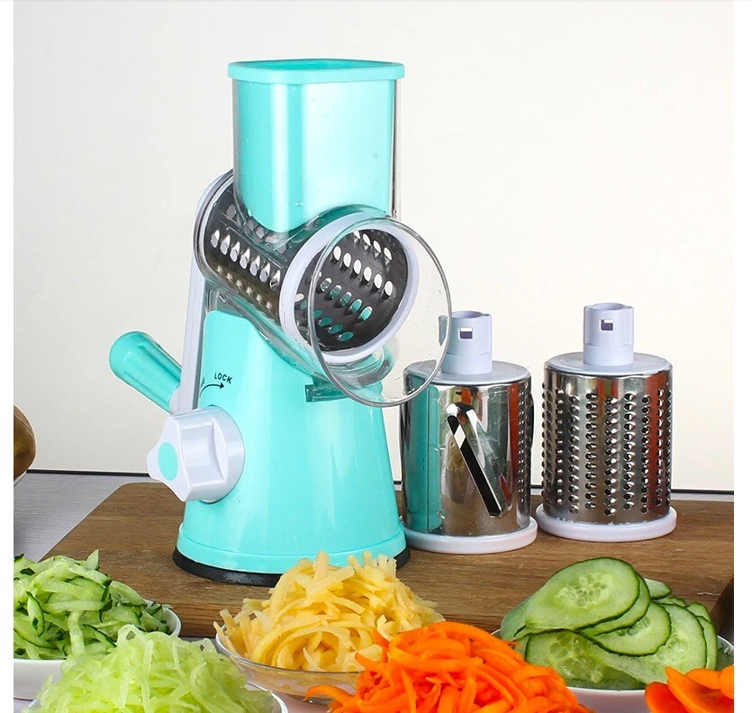 Kitchen Salad Maker Manual Slicing Cutting Machine Salad Cheese Vegetable Grater