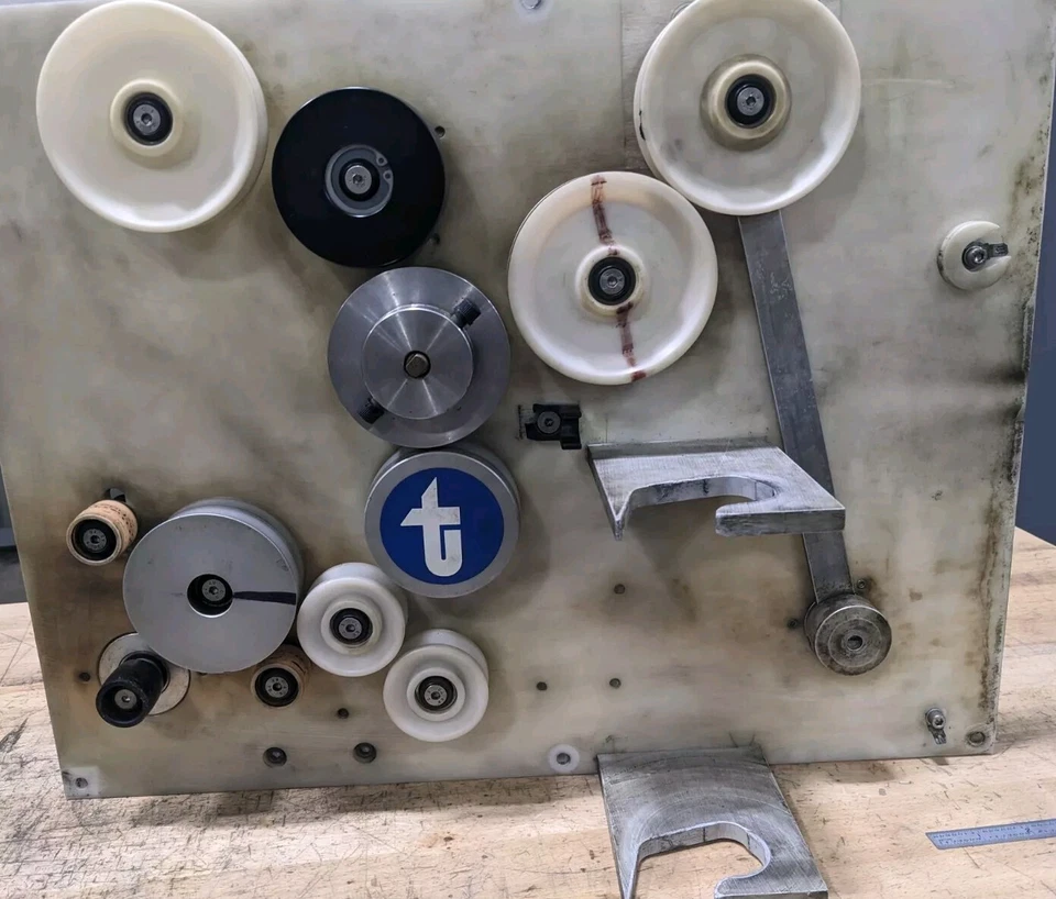 PANEL DE ALIMENTACIÓN DE ALAMBRE CHARMILLES 290 ROBOFIL CARRETE DE ALAMBRE ACCIONAMIENTO MOTOR CODIFICADOR POLEA EDM Foto 2 de 4