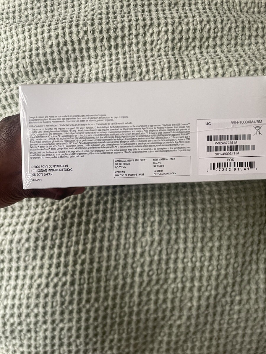 Sony WH-1000XM4 Over the Ear Wireless Headset - Black for sale