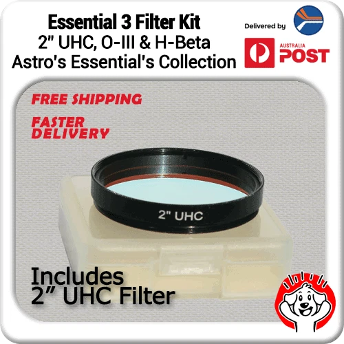Kson 2" UHC, O-III, H-Beta (Hydrogen Beta) Triple Filter Pack - Image 2 of 4