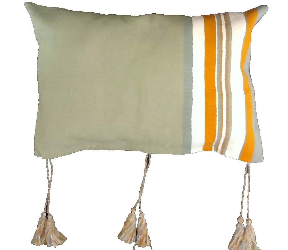 条纹民族风 100% 羊毛家居装饰枕头