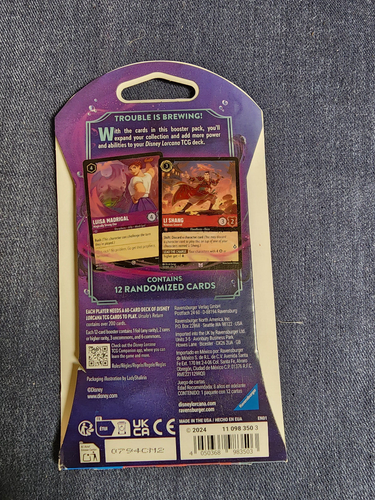 Disney Lorcana Ursula's Return Starter Deck y 8 paquetes de refuerzo de ampollas - Imagen 3 de 4