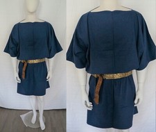 Roman Navy Legionary Marine soldier in ocean Naval blue tunic Galley Costume