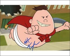 Nat Faxon "Captain Underpants" AUTOGRAPH Signed 8x10 Photo B ACOA