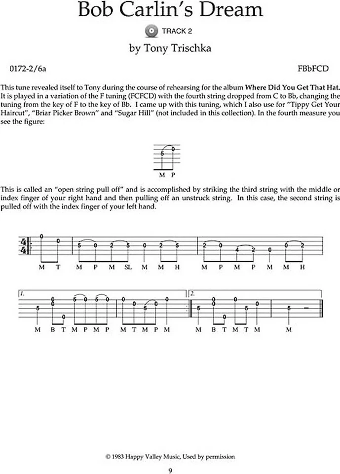 Bob Carlin - Fiddle Tunes for Clawhammer Banjo - Image 4 of 4