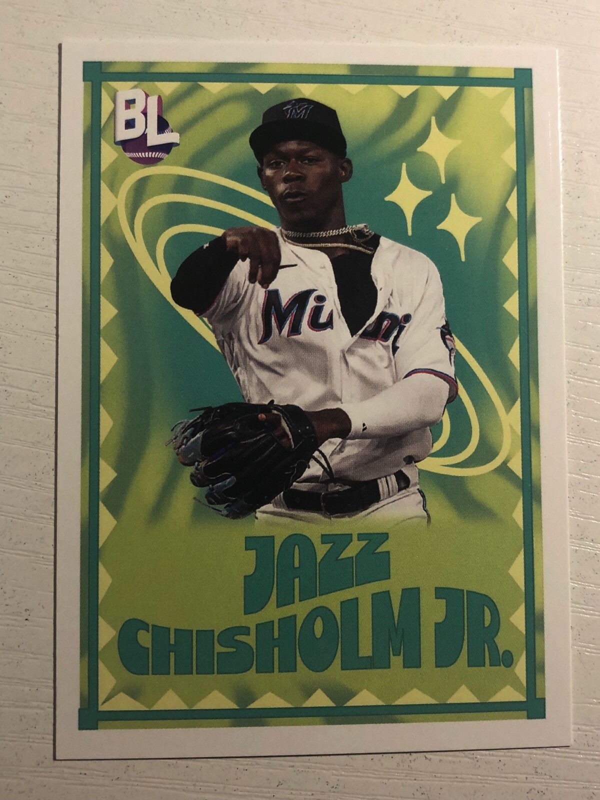 2023 Topps Big League Big Leaguers Jazz Chisholm Jr. Miami Marlins BL-8