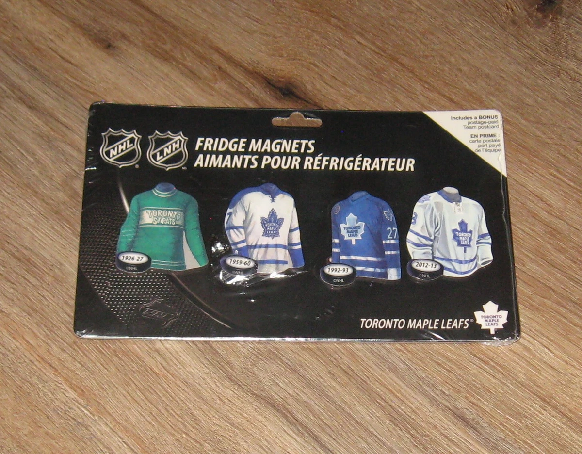 Toronto Maple Leafs JERSEYS Fridge Magnets Hockey Team postcard NHL