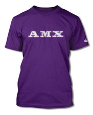 1971 - 1974 Amc Amx Emblem T-shirt - Men - Emblem 1971 - 1974 Amc Amx Emblem T-shirt - Men - Emblem