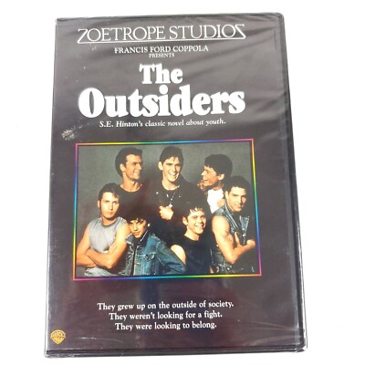 The Outsiders DVD Francis Ford Coppola Outsiders Matt Dillon Ralph Macchio NEW