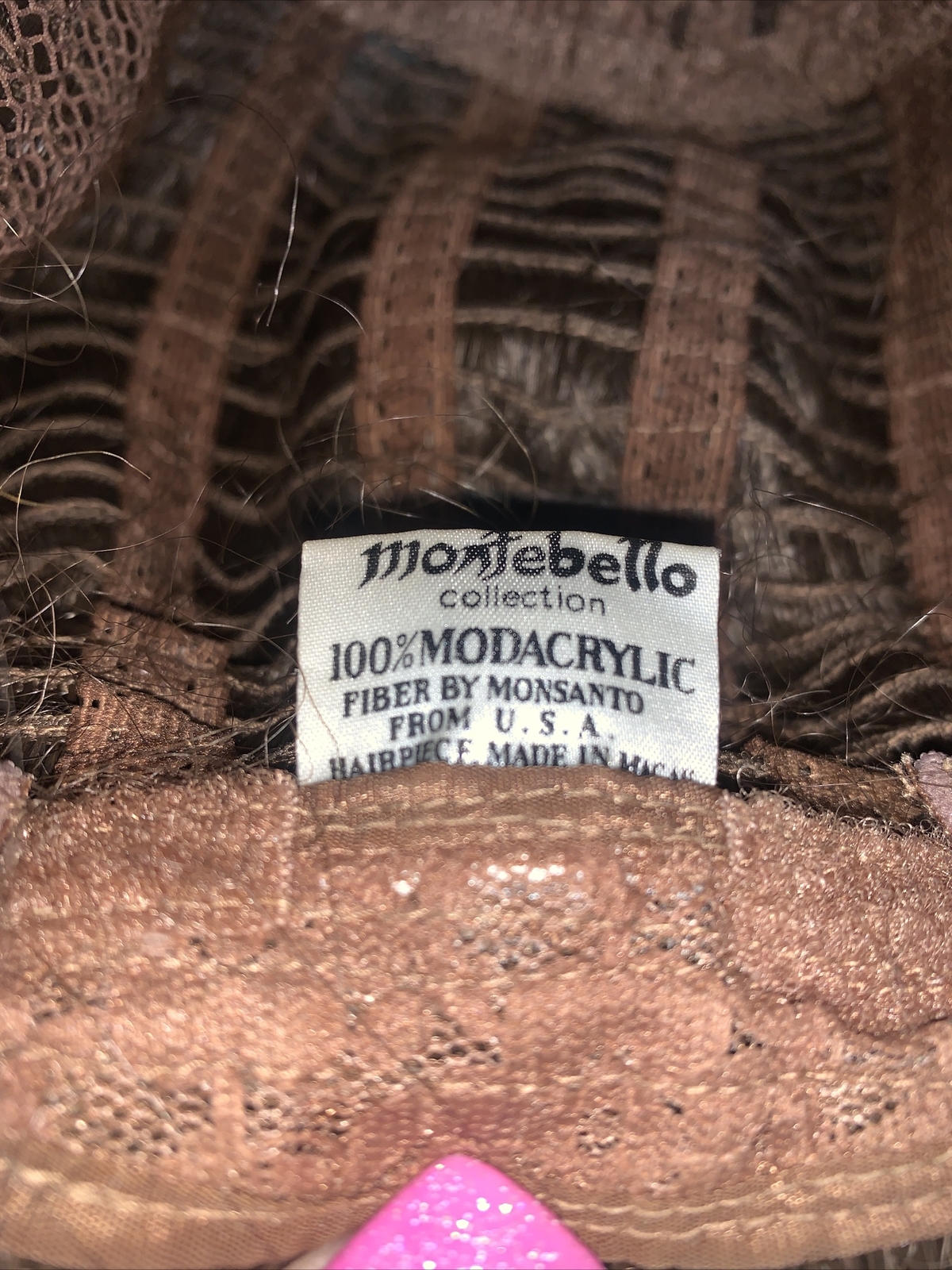 Vintage Halloween horror Nightstalker theatrical Montebello Curly Brown wig eBay