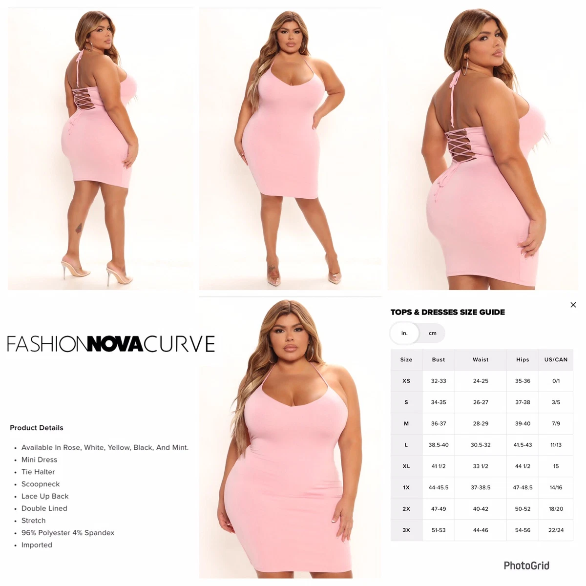 fashion nova plus size dresses