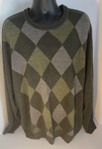 Dockers Men's Pullover Crewneck Argyle 